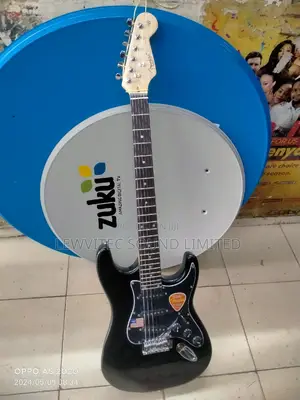 Black Solo Guitar