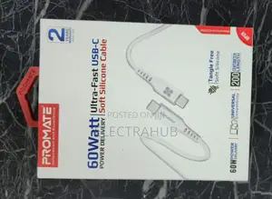 Promate 60W USB-C to USB-C Data and Charge Cable