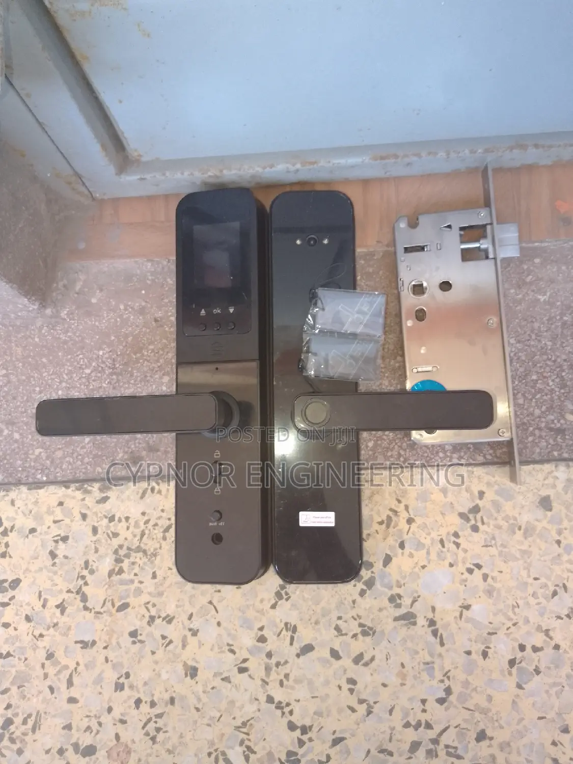 Enhanced Home Security Smart Camera Biometric Door Lock