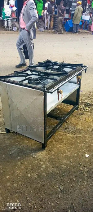 Closed Two Burner Gas Grill Jikos/40