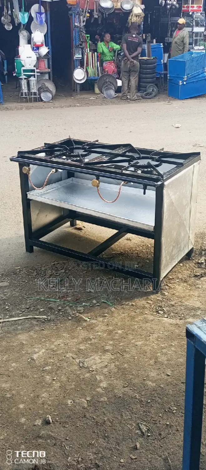 Closed Two Burner Gas Grill Jikos/40