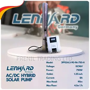 Solar Submersible Pump AC/DC 750w