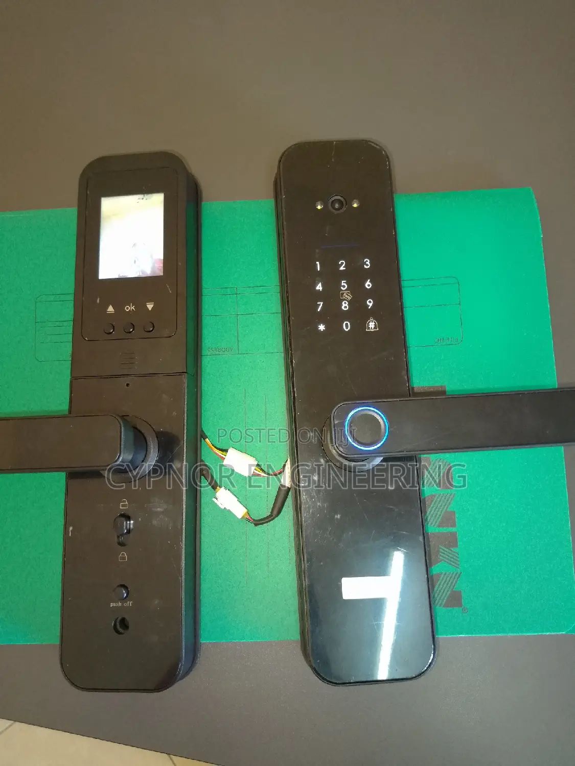 Wifi Enhanced Smart Controlled 5 In1 Unlock Method Door Lock