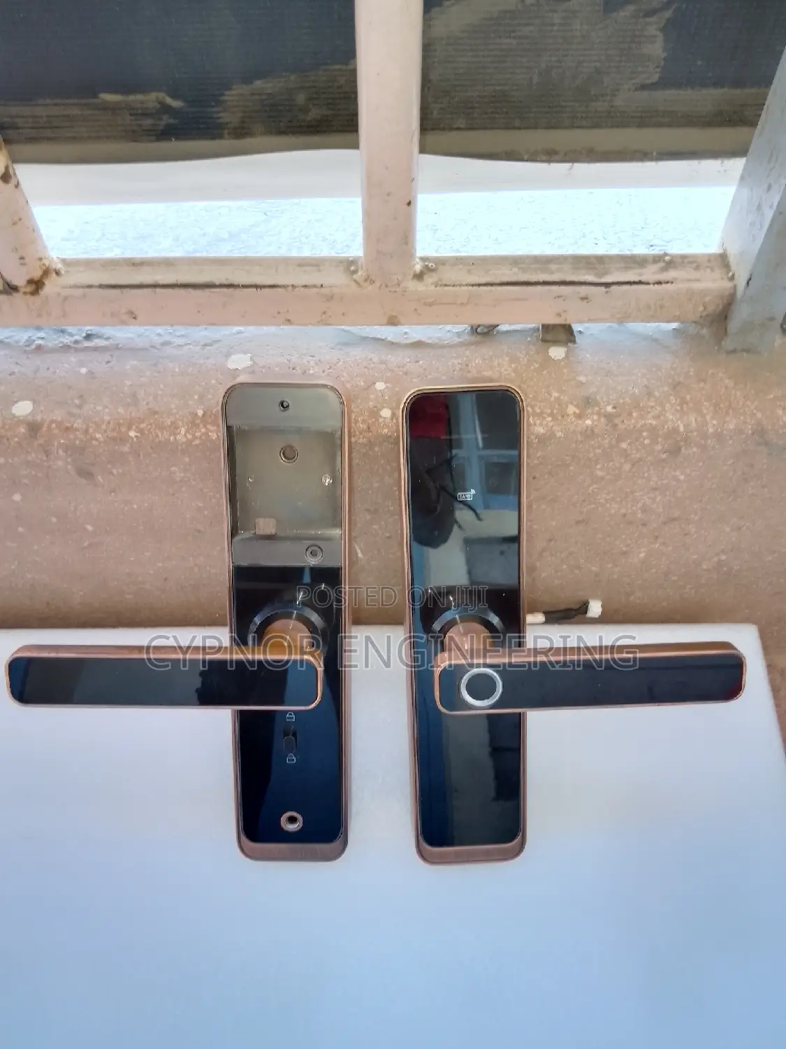 Wooden Door Security Solution Digital Biometric Smart Lock