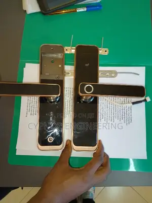 Wooden Door Security Upgrade Tuya Wifi Enabled Door Lock