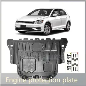 Engine Guard Board Splash Shield Mud Fender Plate Cover Blac
