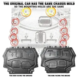 VW Golf GTI Under Engine Guard Board Splash Shield Mud Fende