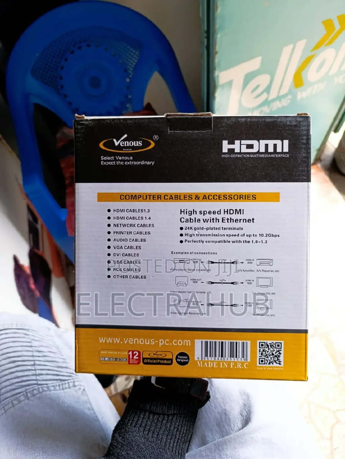 Venous HDMI-HDMI 20m Video Audio