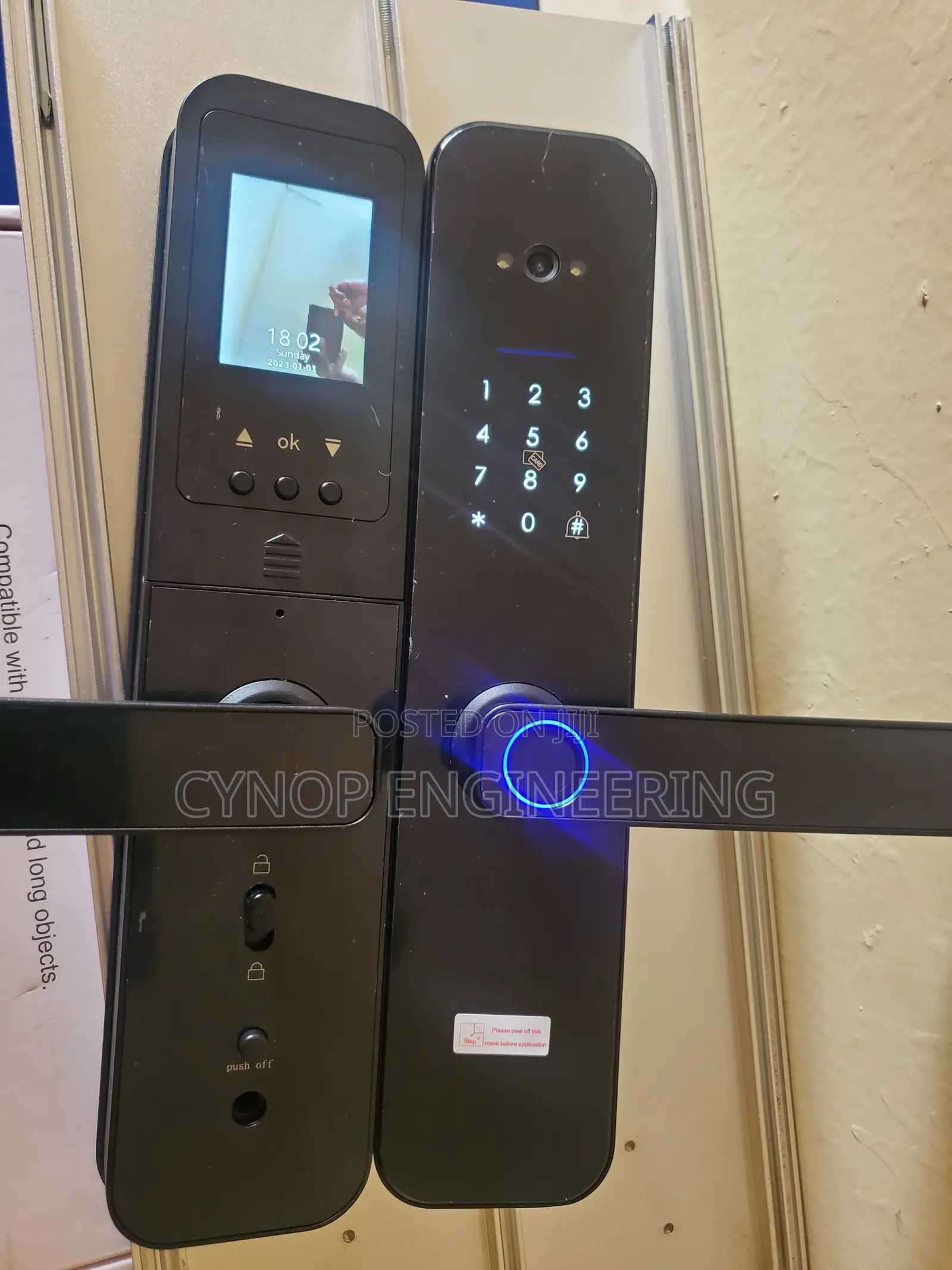 Smart Biometric Locks for Secure Workplace Environment