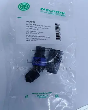 Nl4fx Neutrics Speakon Connectors