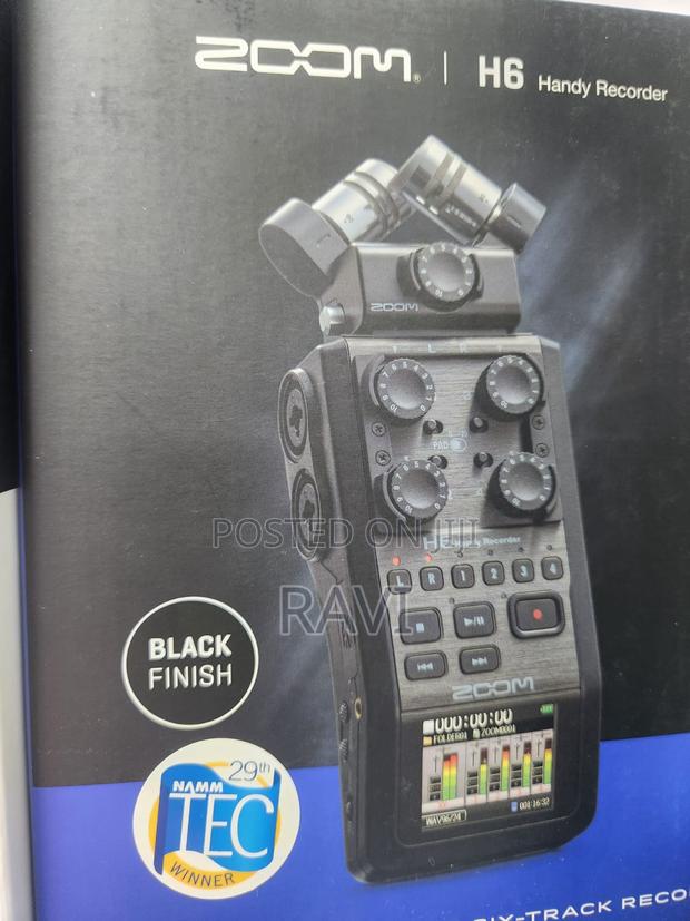 Zoom Recorder H6 - main view