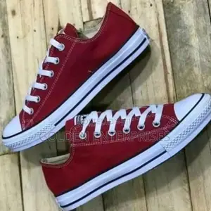 Maroon Low Cut Converse 36-45