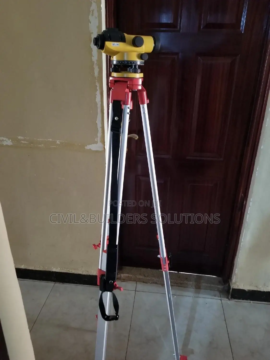 Machine Dumpy Level (Level Head+5m Staff+Stand)