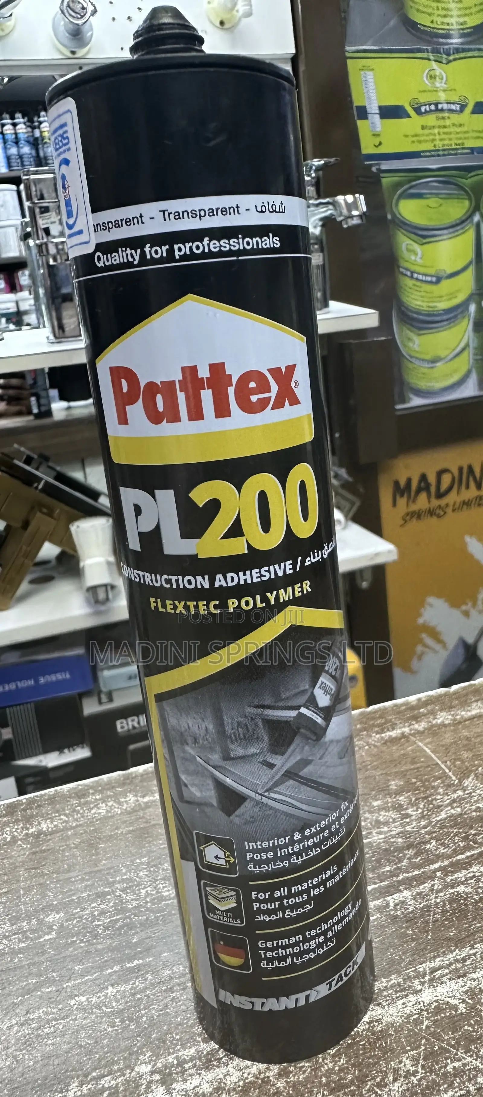Pattex Pl200 (Polymer Based) Transparent,290g