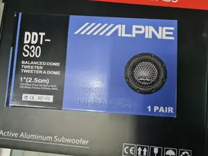 Alpine 180 Watts Powerful Balanced Dome Tweeters