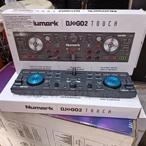 Numark DJ2GO2 Touch Compact 2 Deck USB DJ Controller
