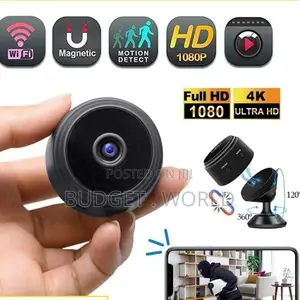 A9 Mini Spy Nanny Wifi CCTV Camera Motion Detection - Black