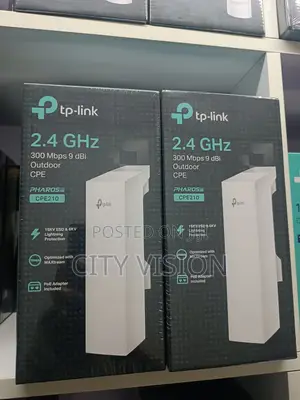 Tp-Link 2.4ghz 300mbs 9dbi Outdoor Cpe -Tl-Cpe210^°•!!