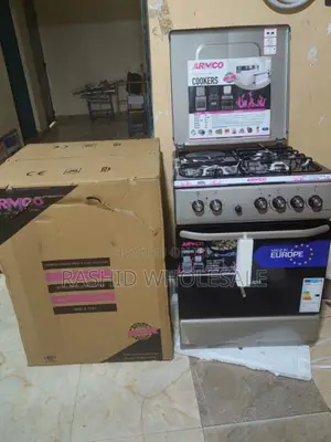 60*60 ARMCO Standing 3gas+1electric Cooker