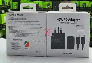 Samsung 45W *Super Fast Charger* With 5A Type C to Type C