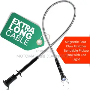 Magnetic Four-Claw Grabber Bendable Pickup Tool