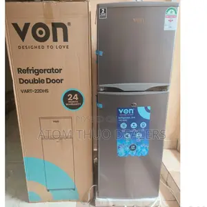 VART-22DHS Von 138 Litres Double Door Fridge