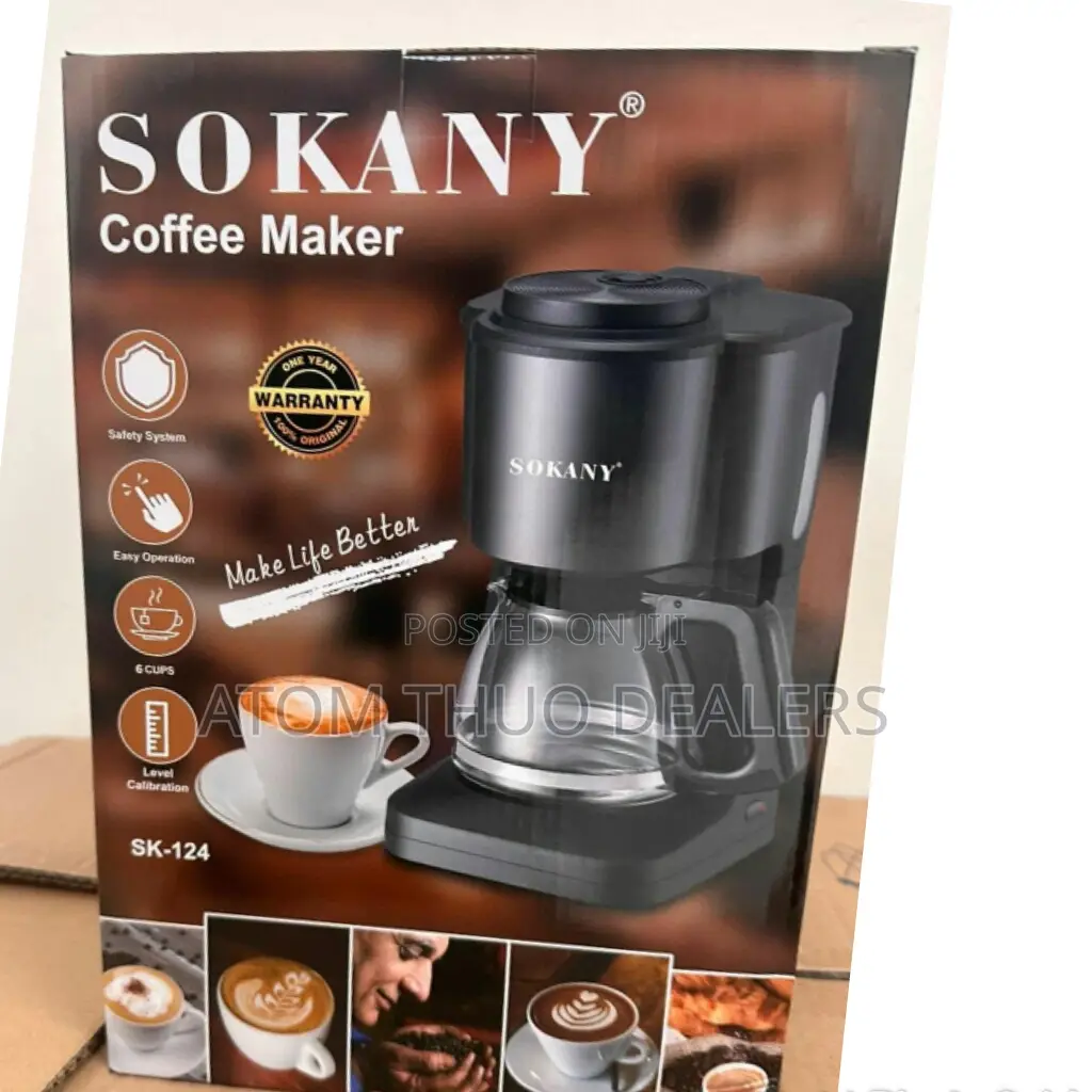 SK-124 Sokany Coffee Maker 