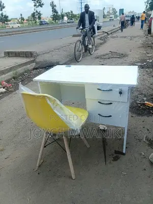 Office Desk and a Chair 