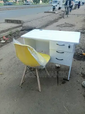Office Desk and a Chair 