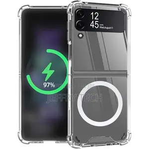 N Tech Magnetic Clear Case Designed Samsung Galaxy Z Flip 3