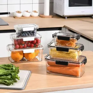 3pcs Acrylic Food Storage Containers