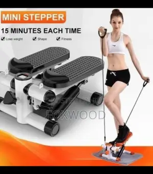 Mini Stepper With Resistance Bands