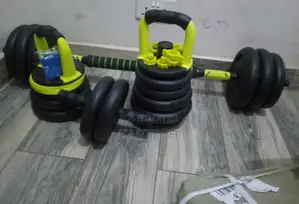 Kettle Bell With Barbell