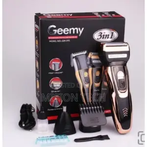 Quality Brand New Geemy Shaver and Trimmer Set 3 in 1