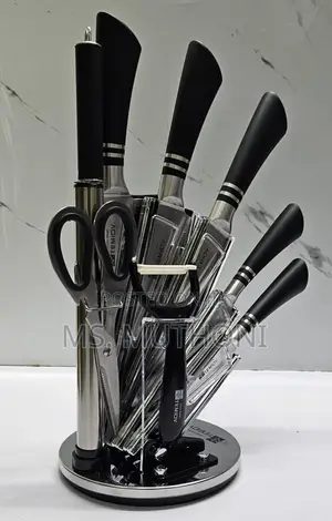 High Quality Heavy Stainless Steel 9pc Knife Sets