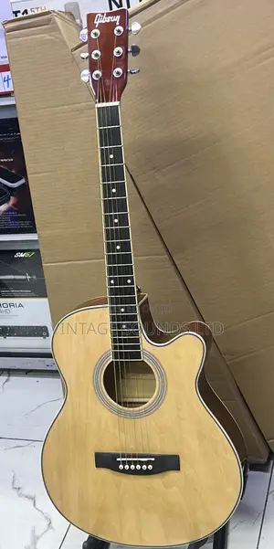 Original Gibson Semi Acoustic Box Guitar Natural
