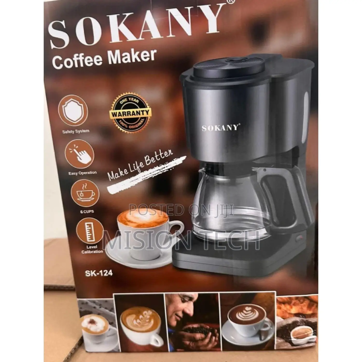 Sokany Fully Automatic Coffee Maker Machine