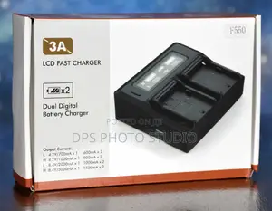 LCD Fast Charger for Sony NP-F550 DCR-VX9DCR-VX9000