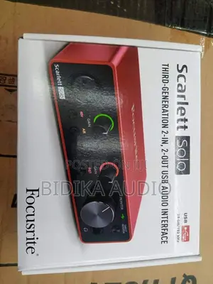 Scarlett Solo Soundcard