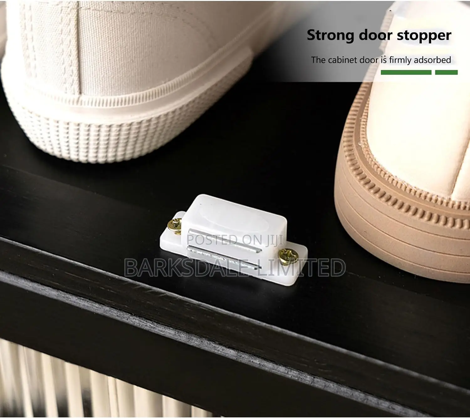 Black Shoe Cabinet Compact Portable Storage Stand Organizer