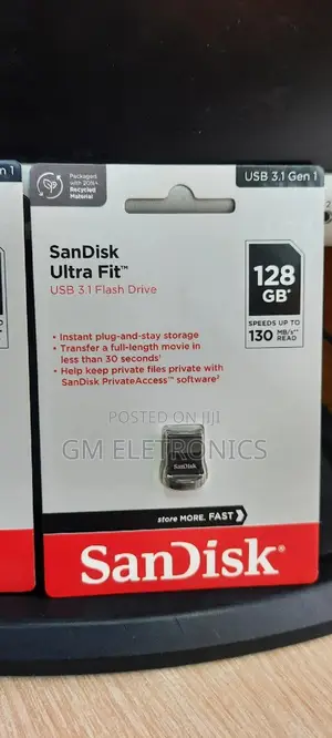 Original 128gb Ultra Fit Usb Flash Drive.