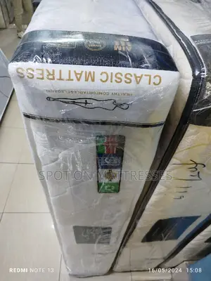 5by6 Orthopedic Spring Mattresses + Free Delivery.