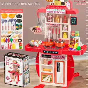 54 Pieces Spraying Kitchen Play Set for Kids