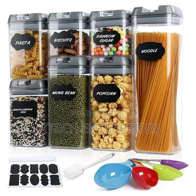 7pcs Food/Pantry Storage Containers