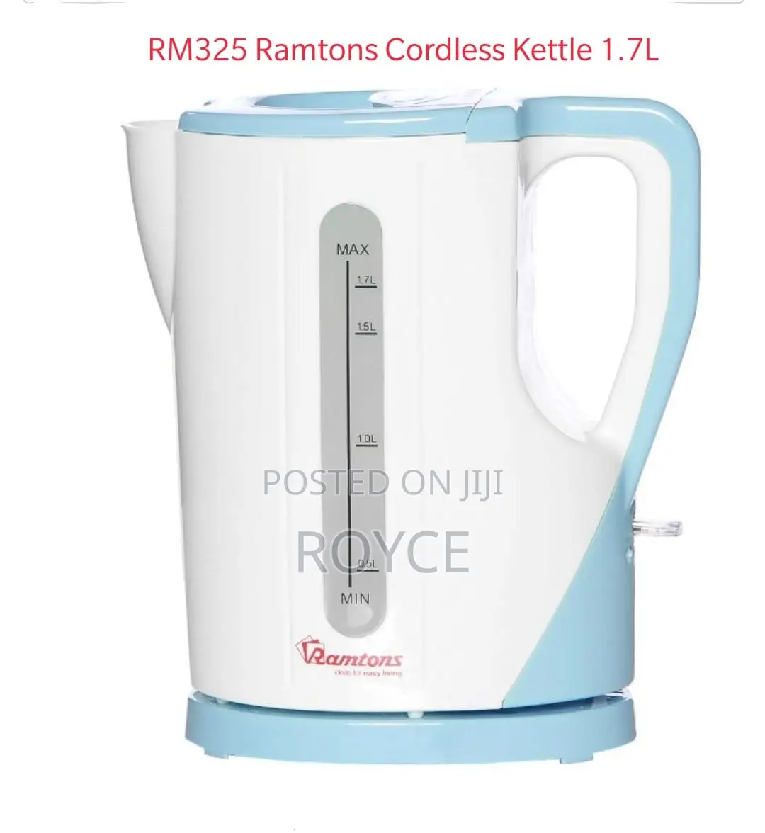 Ramtons Cordless Kettle