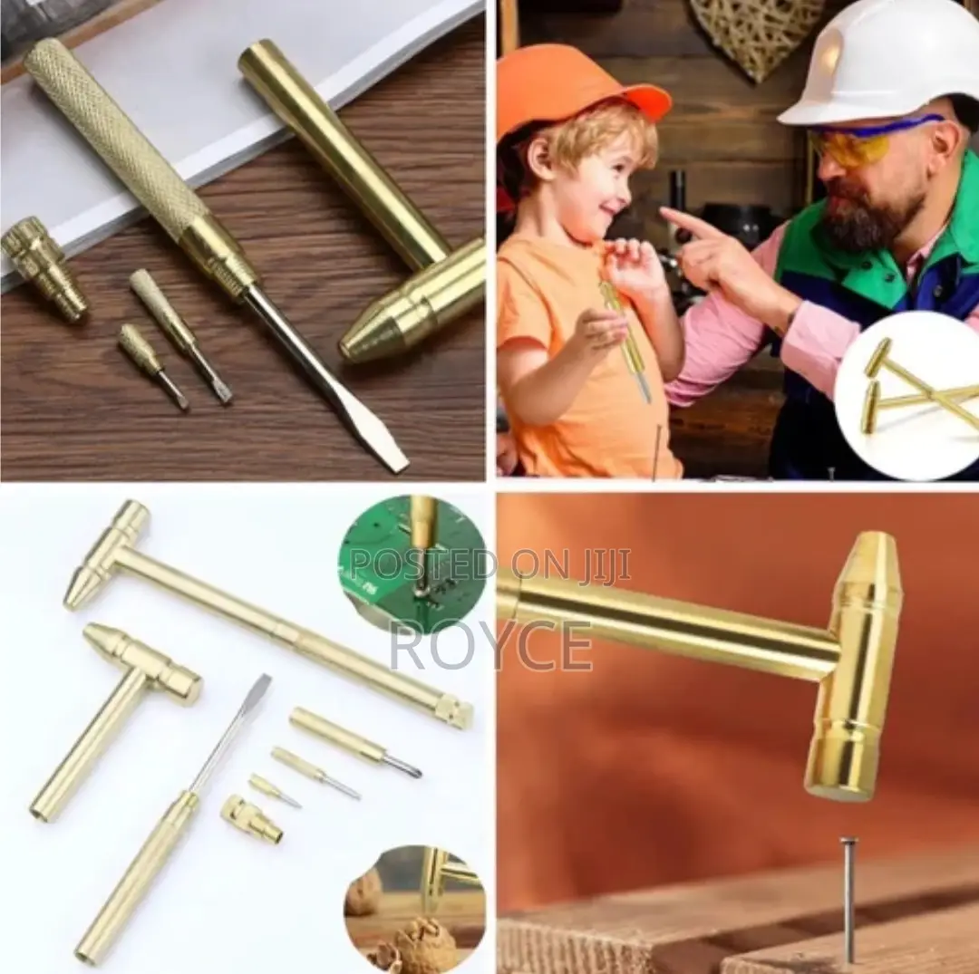 5 in 1 Mini Hammer Screw Driver Set