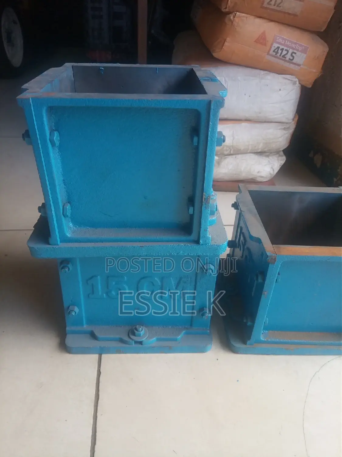 Concrete Testing Cube Moulds Cast Iron