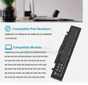 Laptop Battery for Samsung R580 R730 R780 Np-R530 Np-Rv510