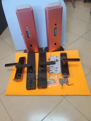 Enhanced Wooden Door With RFID Card,Passcode and Fingerprint