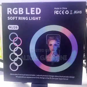 RGB Led Ringlight 10 Inch Bright